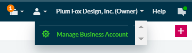 location of manage business account
