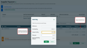 Screenhsot of the Part-pay window